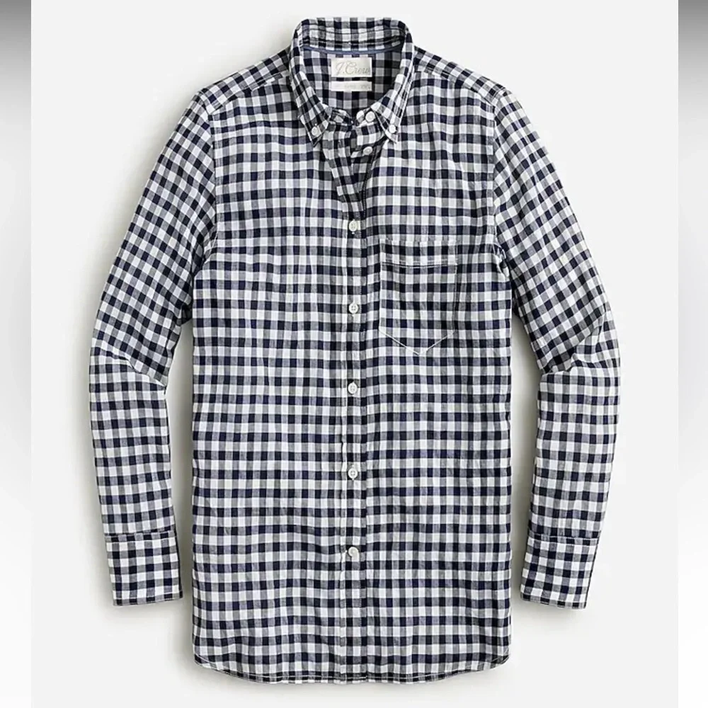 J. Crew Men’s Secret Wash 100% Organic Cotton Poplin Button Down Shirt NWT XS
